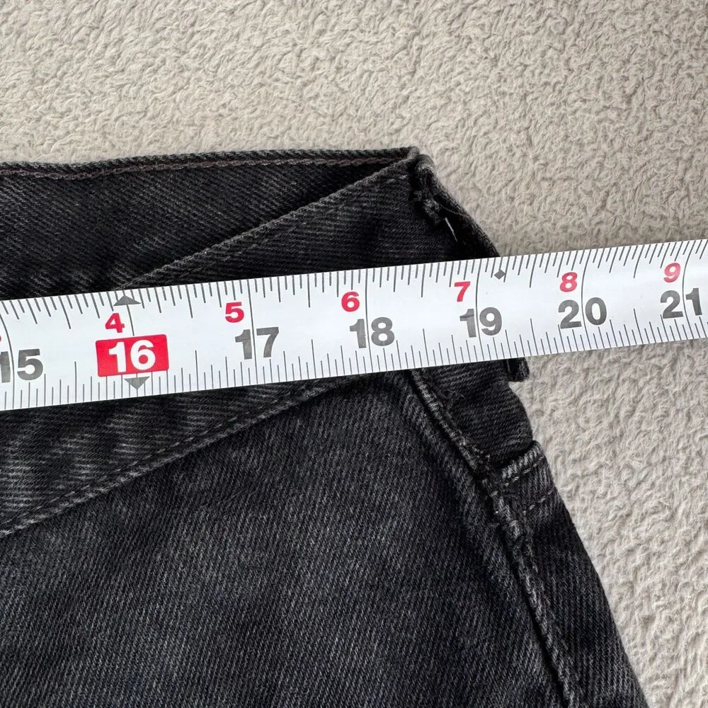 Levi's 505 Regular Fit Jeans Mens 40x32 Blue Denim Cotton Medium Wash Straight